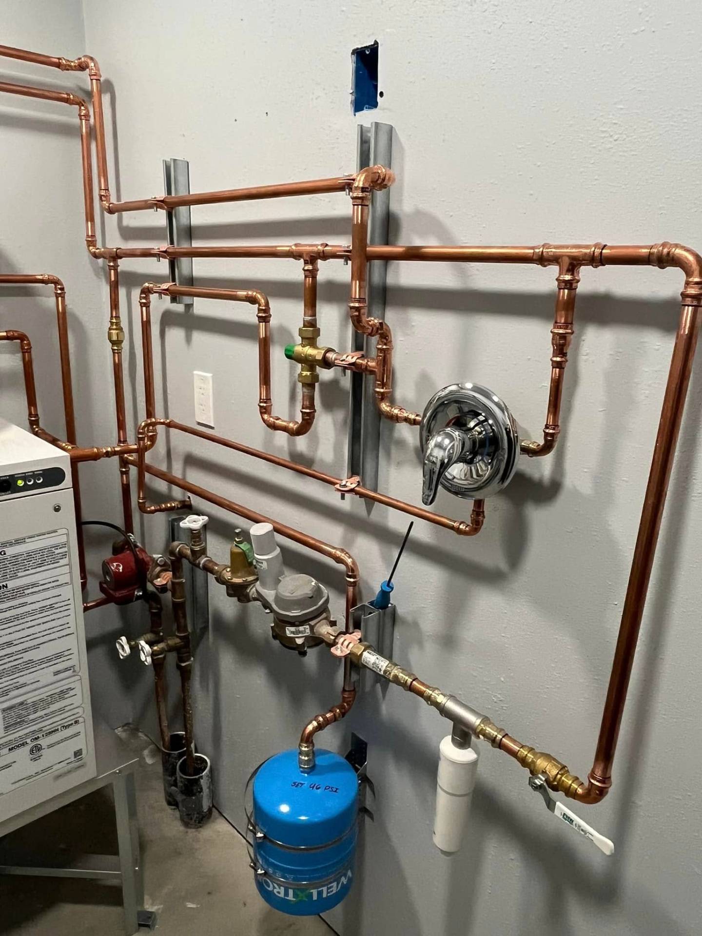 Everwarm mechanical install
