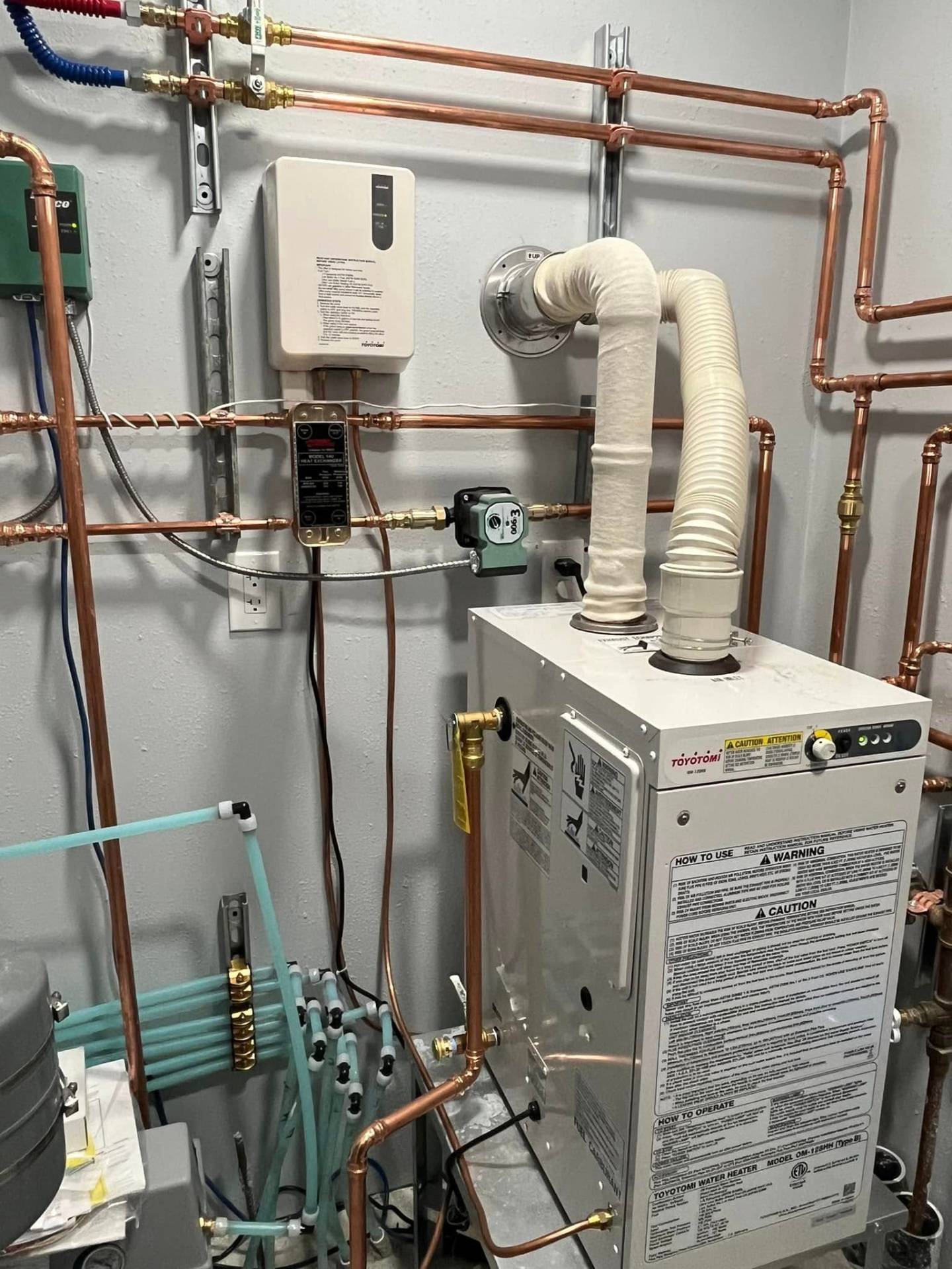 Everwarm mechanical install